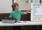 Hayden Shulstad presented his demonstration “All about that Bait.” on Thursday, June 14.
