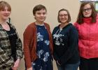 Pictured are Kjersti Snyder, Danika Harmon, Savanna Rankin and Shayla Baker.