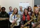 Clearbrook-Gonvick band members: front row: Obadiah Hammer, Amara Churness, Morgan Cornell and Arabella Corey. Back row: Naomi Shamp, Tucker Lene, Kari Shamp, Callie Baker and Joshua Lavin.