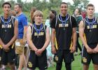 Clearbrook-Gonvick’s 4 x 200 relay took First Place at Walker: Josiah Hubbard, Damen Bakke, Jared Hubbard and Ethan Dorman.  They will also be advancing to the State Track Meet on Friday and Saturday, June 9th and 10th. the meet will be held at Hamline University. -Photo courtesy Joann Lavin.
