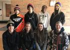 RLCC seventh and eighth graders who went to the Creativity Festival were (front) Kaleb Roussey, Marissa Schiebe, Kjerstin Nelson, and Jed Duden, (back) Caleb Nymann, Gunnar Sandeen, Lauren Jones, and Shawna Majeres.