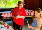 Alanna, along with Bagley Legion Auxiliary Unit 16-Bagley Chaplain Lorraine Brustad performing the annual unit memorial service.