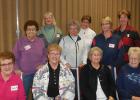 ‘A Matter of Balance, Managing Concerns about Falls’ program participants:  Seated left to right: Jeanette Hetland; Becky Agnew, Leader; Helen Fredrickson; Alice Kortan. Back Row: Mary Johnson; Karen Edelbach; Bertina Hanson; Mary Tronerud; Mary Lofthus; Pam Goebel, Leader. Not shown: Lil Sauer and Cathy Feeney.
