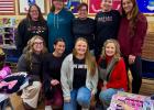 Back Row: Kristin McBride (Team Ind), Sky Shelquist (National Bank of Commerce), Brenda Gabrelcik (retired), Lexi Soderstrom (student), Aimee Lafriniere (Sanford)
Front: Mallory Doulin (Team Ind), Stella Jesness (student), Halen Groenke (United Way), Heather Galli (Galli Furniture)