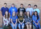 RLCC Homecoming King candidates include (back L-R) Kyle Gagner, Makay Berns, Alec Castaneda, Austin Erlandson, and Nick Plante. Queen candidates include (front L-R) Shelby Gunderson, Natalie Aakhus, Taylor Bushelle, Megan Berberich, and Angel Auman. 
