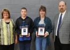 RLCC November Students of the Month: Mrs. Mickleson selected Jed Duden for Junior High and Sydney Melby was nominated for Senior High by Mr. Huie.  