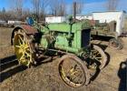 Here is a John Deere GP recently sold by McMullen Auctions in Thief River Falls, MN. It is very similar to the one in "Christmas to Remember!"