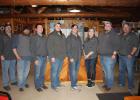 Gonvick Fire Department members who served dinner for area township officers and the Gonvick City Council members on Tuesday, February 23. Members included from left to right: Billy Klema, Cody Rude, Devin Aakre, Austin Kindem, Adam Burman, Candace Coulter, Tom Lewis and Dan Johnson.