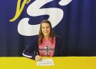 Alaina Monson, senior outside hitter from Grygla High School, has signed a national letter of intent.