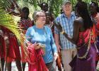 Sara and Dr. Glenn Madsen in Bomet, Kenya, Africa on a Medical Mission trip. The Madsen’s are former Gonvick residents and on August 17th they will be sharing their African experiences at the Samhold Lutheran Church in Gonvick at 2:30 in the afternoon.
