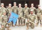 Savannah’s graduating class from Advanced Individual Training at Fort Huachuca.