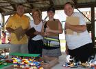  
Sue Titera was in charge of the Legos contest. Judges for the Legos contest were Doug Carlson, Alyssa Carlson, Kari Abel, and Billi Hanson at the Clearwater County Fair.