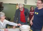 Eileen Lien signed Mike Mason and Daniel Tougas in for the first session of the pottery class. The class is open to anyone who is interested in working in the pottery studio, regardless of experience.

