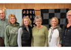 Clearwater County Food Shelf Officers:  Vice-Presidents Brent and Sandy Doring, Secretary Jane Merschman, Site-Manager Sharon Braaten, Treasurer Linda Gulbranson, and President Jodi Quade.