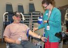 John Brendalen of Clearbrook was up to ten gallons for his donations to the United Blood Services. He is a true hero.
