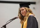 Class salutatorian, Adriana Churness.