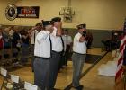 The Oklee American Legion Color Guard Advanced the Colors for the Memorial Day program on Monday, May 30th.