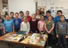 Pictured left to right:  Lily Beavis, Spencer Coan,  Donny Johnsrud, Carson Rubischko, Dominic Wilson, Hannah Lovly,  Elizabeth Follmann, Carter Johnsrud, Shylie Moen, Tiana Banasau, Caden Marquis, Emilea Johnson, Nick Hagen, Hunter Kiesow, Chase Manderud. Absent: Kennedy Panek, and Sophia Brown 
