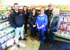 New owners took over Y92 on Tuesday, December 10. From left to right, Zach Binder, Regional representative for Northdale Oil, Angel Fenner, new manager for Northdale Oil in Clearbrook, Missy and Scott Reck owners of Northdale Oil, Lonny English, Manager of Y92 and Kevin and Sheryl Berg owners of Y92.