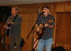 Idlewheel performed at Oklee Market Day on August 13th. Pictured is Jack Sundrud and Craig Bickhardt, both are songwriters from Nashville, Tennessee.