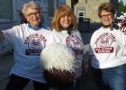  Taking second place were Cheryl Mollin, Gloria Eck and Judy Haugenwith a $50 prize. 