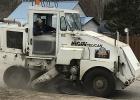 Jason is running the street sweeper for the City of Clearbrook.