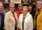 Phyllis Linder, Alice Hofstad, Diane Kolstoe, Irene Rosten, Ellen Hegge, and Ginny Stonehouse attend the 30th Annual Convention of the NW MN Synodical Women’s Convention held at Fair Hills Resort by Detroit Lakes. All are members of Salem Lutheran Church.