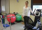 Leah Weller has several different types of apparatus that can be used during a therapy session at the Choice Therapy location in Gonvick. 
