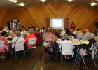 Many people attended the Elder Awareness Fair where there were multiple presenters, basket prizes, informational booths, BINGO, and free lunch. 