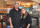 Amber and Ryan Merschman are owners of Merschman Sales & Service. They sell a complete line of pet foods and supplies at 32 Clearwater Ave. NW in Bagley.