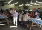 Many people from around the area came to Thibert's to enjoy the customer appreciation meal and to enjoy the car show.