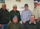 Clearbrook Elevator Association directors and management from left to right in back row are Mark Strandberg, secretary/treasurer, Richard Kroening, David Larson, and Scott Fawver, president. Seated in front are Greg Erickson and Leslie Westrum, Manager.