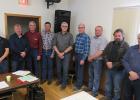 Gully Tri-Coop Association board members and manager. Nathan Preuss, Corey Petterson, Paul  Rydeen, Dean Hanson, Steve Hughes, Jim Gunvalson, Jared Hoeft, Cory Carlson and Russ Crawford.