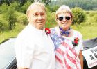 Selected King and Queen for the annual Debs parade were Richard and MaryAnn Groven. 