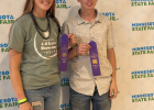 Sheep Herdsmanship Winners: R-L Aubrey Riewer and Kaden Bowman