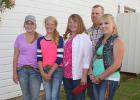 The new Emerging Leaders for Clearwater County Ray and Valerie Reichert with their daughters Monica, Sarah and Ashley.