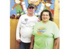 Janice Foss new cook and Carol Croy site manager at the Senior site.