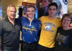Grandparents Kelly and Connie Lundeen with their grandsons, Cade Lundeen and Josh Bernier.