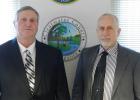 Commissioner Neal Illies, right, was nominated and approved by his peers to serve as Board Chairman for 2020, and Mark Larson, left, will serve as Vice-Chairman. 