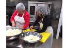 Minam Morris of S & S Outlet and Asian Market in Solway is mentoring Kia, who is learning the art of Korean cooking. 
