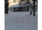 Tracks from the house