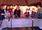 “Hallelujah Song Christmas” with unique music on glasses filled with various amounts of water was played by the FHL Academy. Included in the musical group were Elizabeth Becket, Rosie Cassibo, Carter Knutson, Dwayne Knutson,  Elisabeth Paavola, Iris Paavola and JoyPaavola.