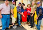 Jim Martin, Tim Mullan, John Gregory, Loren Julin, Virgil Norquist (Men from the Bagley Lions) Denise Milton, Sandy Girtz, Jane Gregory(Ladies Auxiliary)