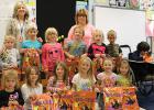 Plummer kindergarten class with their teacher Jami Hendrickson.