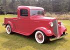 Richard Myrum restored his Grandpa Oscar Qualley’s 1935 pick-up.