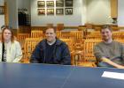 Jamin Carlson, Water Plan Coordinator, and Chester Powell, Program Technician of the Soil & Water Conservation District in Bagley attended the Clearwater County Commissioners meeting May 29. 