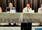 The candidates included; Adam Gunderson, Clarence LaCroix, Vern Wittenberg, and Larry Johnson.