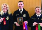Nursery Landscape Team - 2nd place and advancing to state.- Bailey Haugan - 11th individual - Tucker Lene - 7th individual - Savanna Rankin - 5th individual.