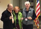 Pictured from left: Gabe Amon, Crookston; Twilia Evans (accepting for her husband Ron), Ulen and  Dave Vanderhoff from East Grand Forks.