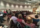 Connie Nunemaker shared tips on how to start and split plants.
